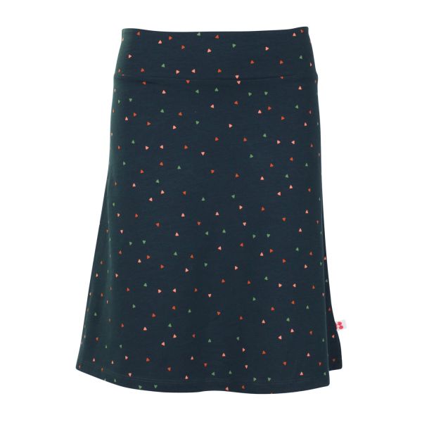 CHILLS & FEVER - SKIRT BASIC - DAMEN ROCK - TRIANGLE /GREEN