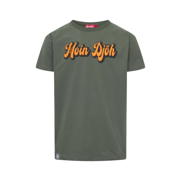 DERBE - MOIN DJÖH - HERREN - KURZARM T-SHIRT - OLIVE