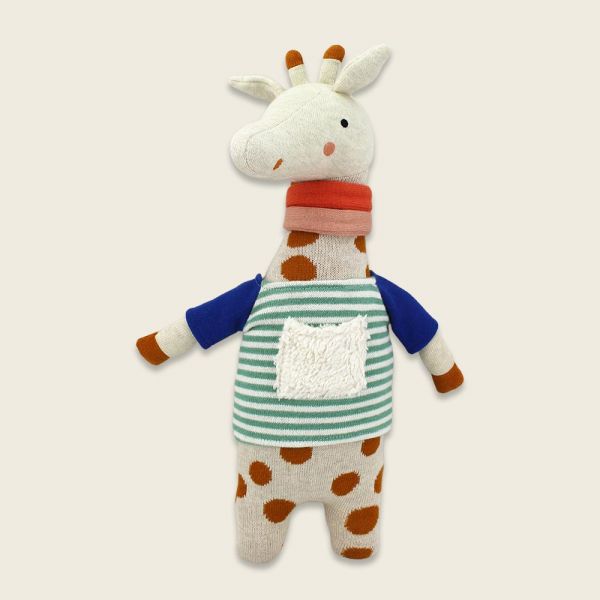 AVA&YVES - KUSCHELTIER - GIRAFFE "MALIA" MIT RINGELSHIRT