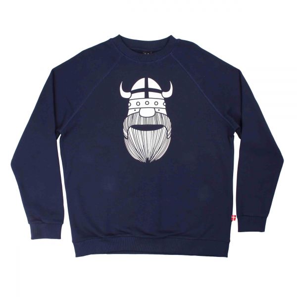 DANEFAE - DANEHJALMER CREW NECK SWEAT - HERREN PULLOVER - DEEP NAVY ERIK