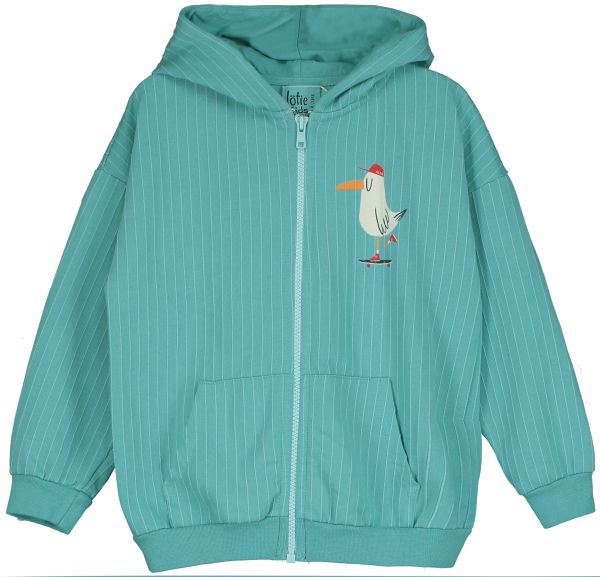 LÖTIEKIDS - HOODED SWEAT-SHIRT - KAPUZENJACKE - PACIFIC SEAGULL FRONT & BACK