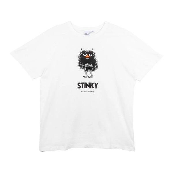 MARTINEX - CHARACTER STINKY T-SHIRT - UNISEX KURZARM T- SHIRT - WHITE