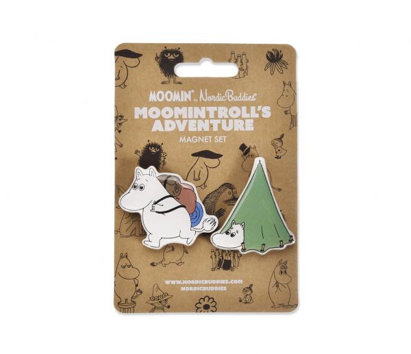 NORDIC BUDDIES - MOOMINTROLL`S ADVENTURE - CHARACTER MAGNETS - MAGNETE IM 2-ER PACK