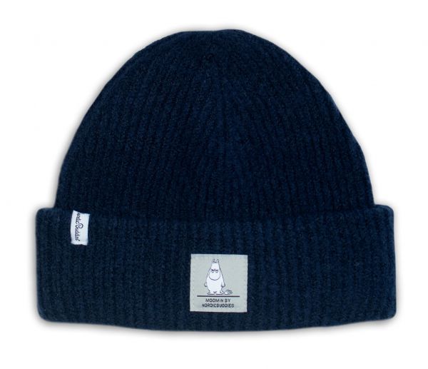 NORDIC BUDDIES - WINTER HAT BEANIE ADULT MOOMINTROLL - WINTER MÜTZE FÜR ERWACHSENE - NAVY