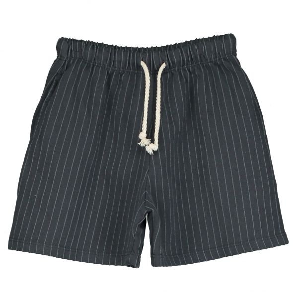 LÖTIEKIDS - BERMUDA POCKETS - KURZE HOSE MIT TASCHEN - ANTHRACITE SOLID