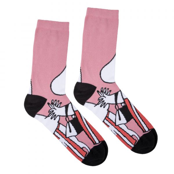 MARTINEX - MOOMINMAMMA SOCKS - STRÜMPFE FÜR ERWACHSENE - ROSE