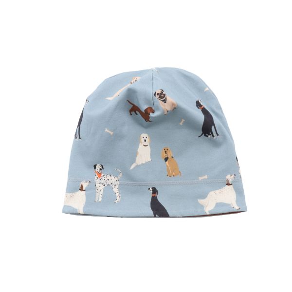 WALKIDDY - JERSEY BEANIE - WEICHE MÜTZE ZUM WENDEN - VARIOUS DOGS