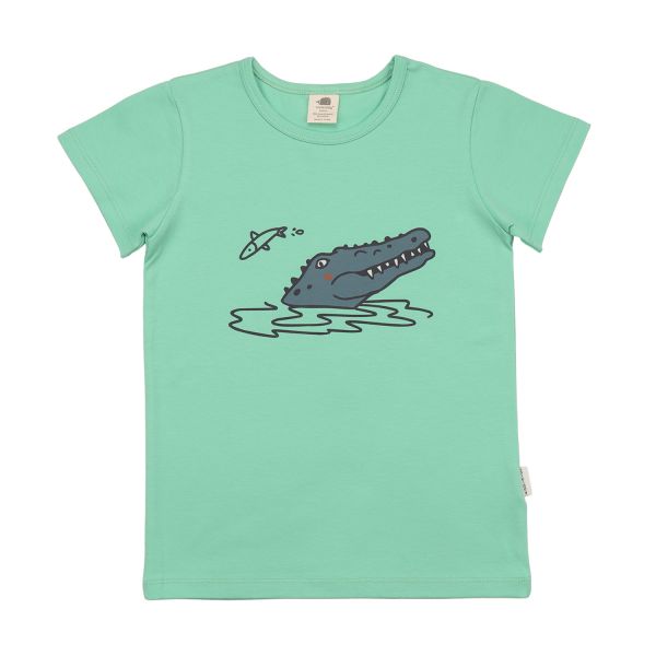 WALKIDDY - FUNNY CROCODILES-T-SHIRT - KURZARM OBERTEIL