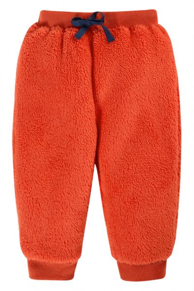 FRUGI - TED FLEECE PULL UPS - WEICHE FLEECEHOSE MIT ELASTISCHEN BÜNDCHEN - BONFIRE