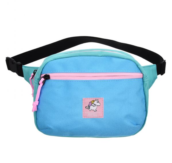 NORDIC BUDDIES - MOOMINTROLL RETRO WAIST BAG - BLUE - BAUCHTASCHE