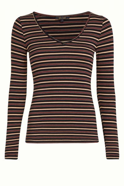 KING LOUIE - CARICE V TOP PIMM STRIPE - DAMEN OBERTEIL