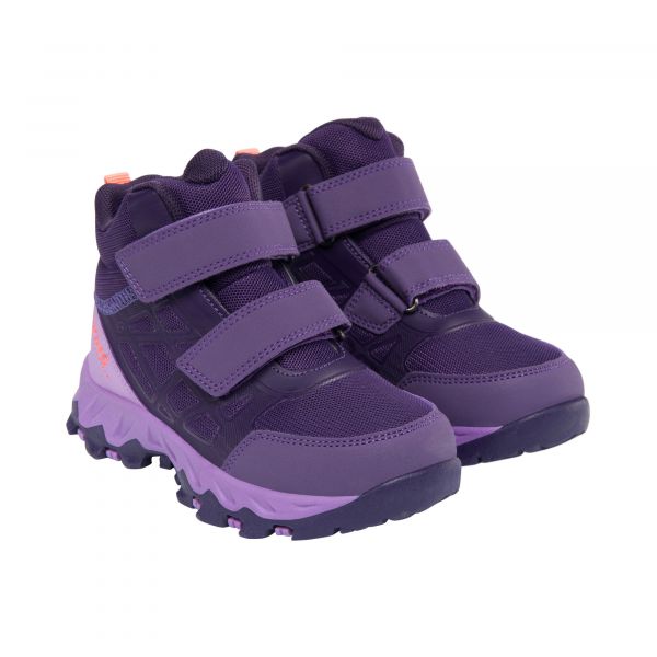 VIKING - TRACK MID WP 2V - FUNKTIONALER ÜBERGANSSCHUH - AUBERGINE/LILAC