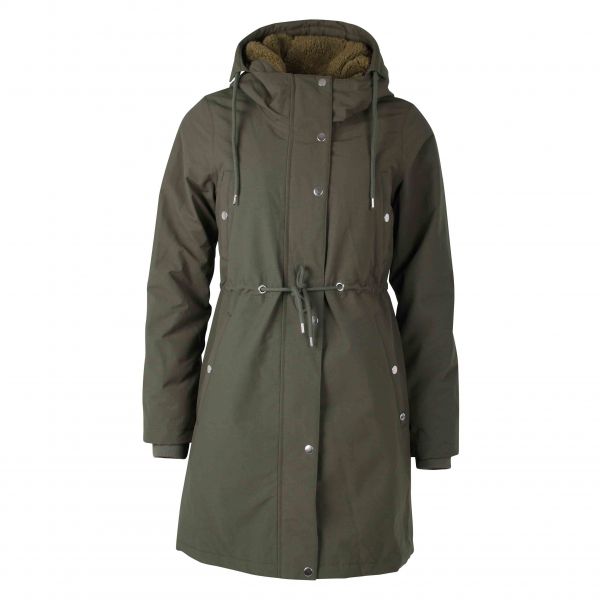 DANEFAE - DANENORA WINTER PARKA - DAMEN WINTERMANTEL - DARK ARMY