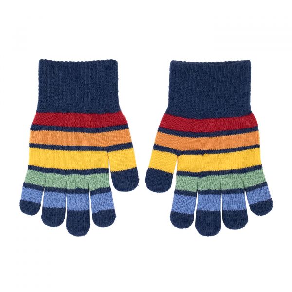 VILLERVALLA - MAGIC GLOVE - BUNTE STRICK- FINGERHANDSCHUHE