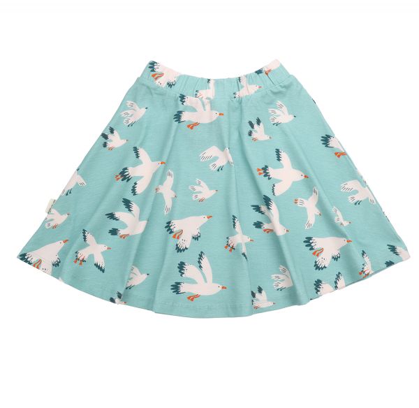 WALKIDDY - SEAGULLS-SKIRT - KURZER SOMMERROCK