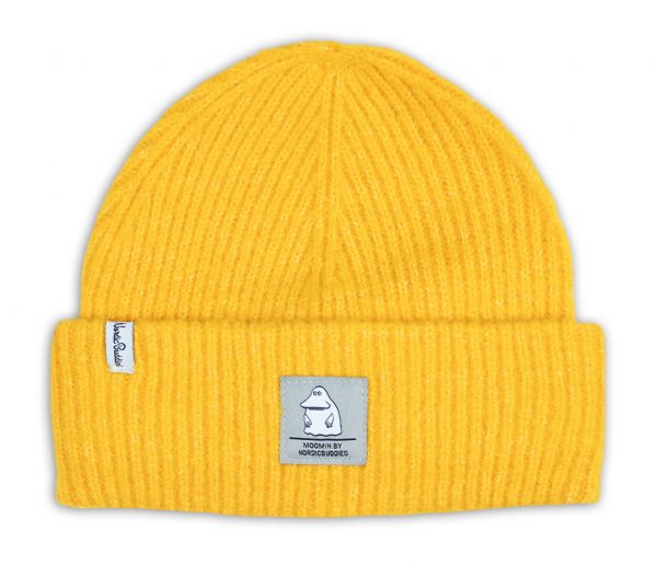 NORDIC BUDDIES - WINTER HAT BEANIE ADULT GROKE - WINTER MÜTZE FÜR ERWACHSENE - YELLOW