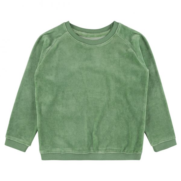 LILY BALOU - JACKY SWEATER - VELOURS OBERTEIL - GREEN-BAY