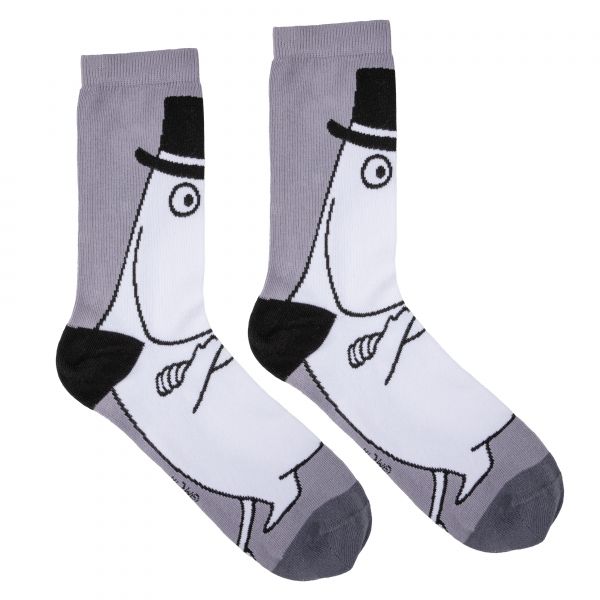 MARTINEX - MOOMINPAPPA SOCKS - STRÜMPFE FÜR ERWACHSENE - GREY