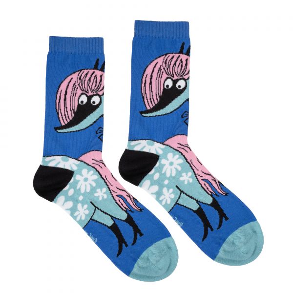 MARTINEX - FLOWER HORSE SOCKS - STRÜMPFE FÜR ERWACHSENEE - BLUE