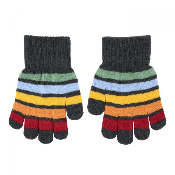 VILLERVALLA - MAGIC GLOVE - BUNTE STRICK- FINGERHANDSCHUHE