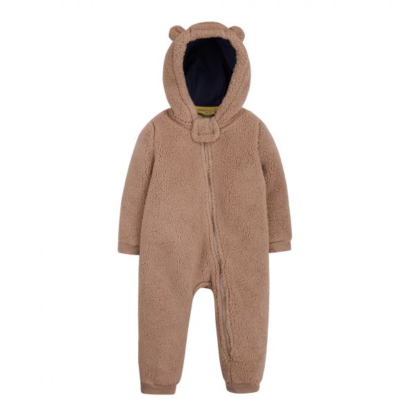 FRUGI - TOASTY TED SNUGGLE SUIT - KUSCHELIGER BABYOVERALL - TWING/BROWN