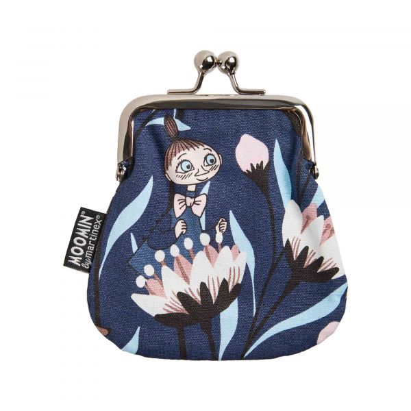 MARTINEX - SANNA PURSE MAGNOLIA - PORTMONNAIE BÖRSE - DARK BLUE