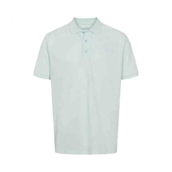 KRONSTADT - KSALBERT - HERREN POLOSHORT - AQUA