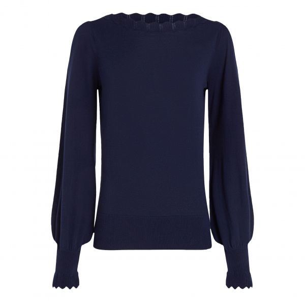 KING LOUIE - AUDREY BELL TOP CLUB - DAMEN STRICK OBERTEIL - EVENING BLUE