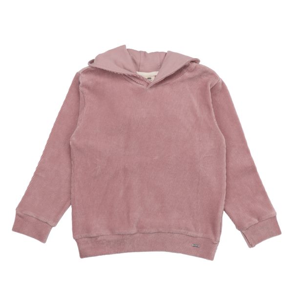 WALKIDDY - CORD HOODIE - KORD KAPUZENPULLOVER - CORD ROSA