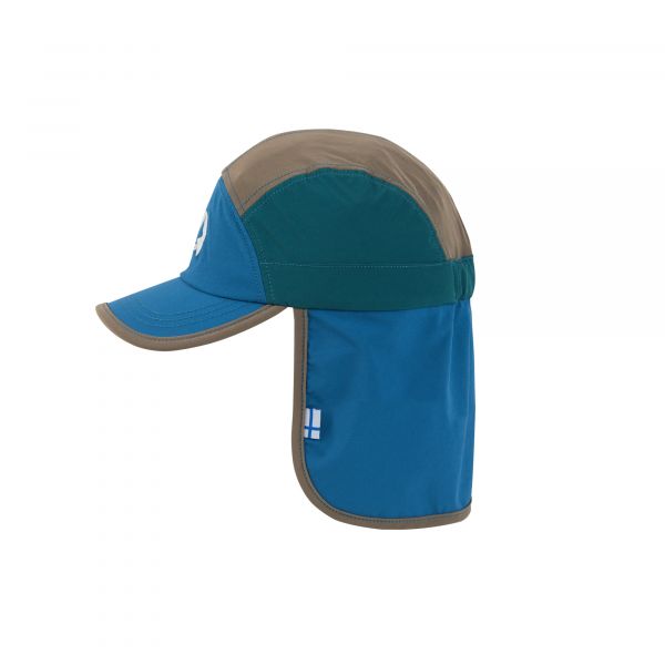 FINKID - LAKKI MOVE - OUTDOOR CAP MIT NACKENSCHUTZ IM COLORBLOCKING