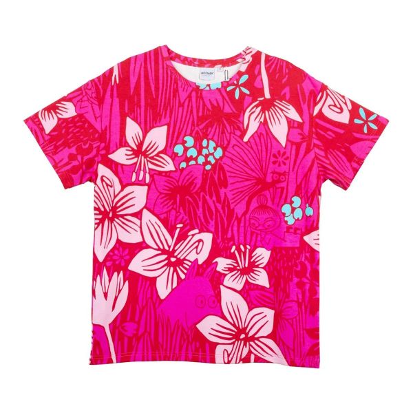 SAIMI T-SHIRT - DAMEN KURZARM T- SHIRT - DREAM MAGENTA