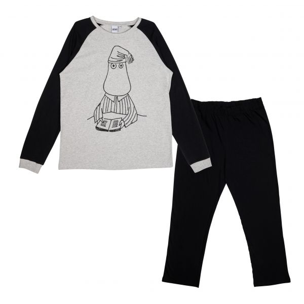 MARTINEX - MOOMINPAPPA PYJAMAS - SCHLAFANZUG - BLACK/GREY