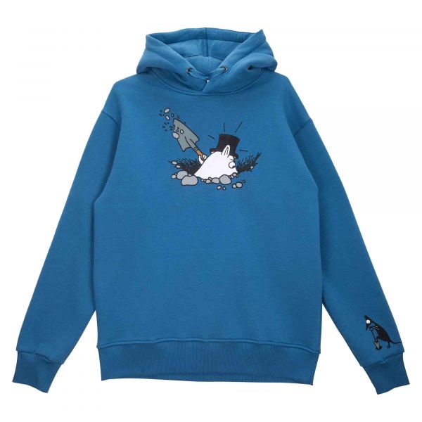 MARTINEX - KAINO HOODIE MOOMINPAPPA - HERREN KAPUZENPULLOVER - BLUE