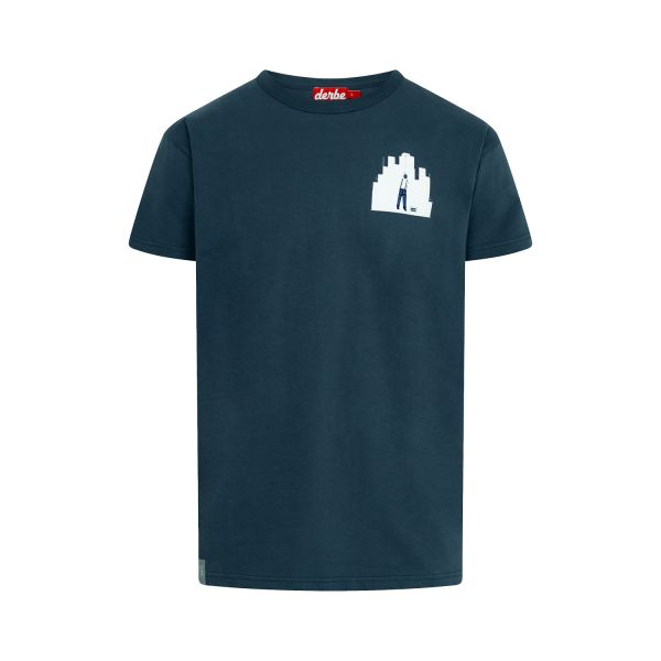 DERBE - ANSTREICHER - HERREN T-SHIRT - NAVY