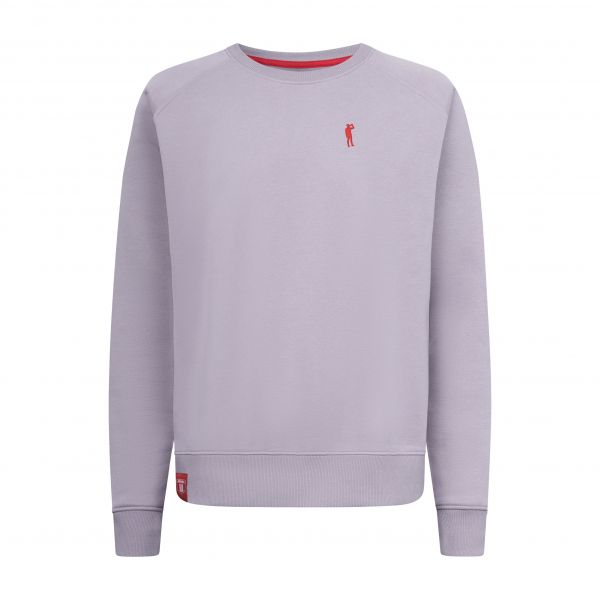 DERBE - BASIC KIPPES - HERREN SWEATSHIRT - LAVENDER GRAY