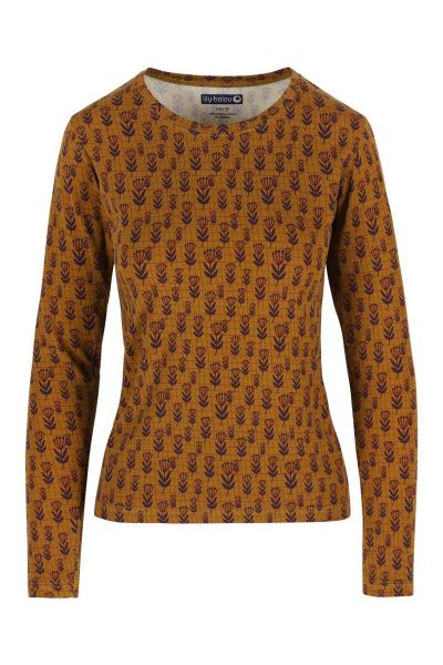 LILY BALOU - VERA LONGSLEEVE - DAMEN LANGARM OBERTEIL - FLOWERS