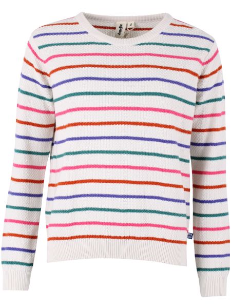 DANEFAE - DANEPEARLY PEARL KNIT SWEATER - DAMEN STRICKPULLOVER - MELLOW SAILOR