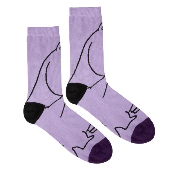 MARTINEX - PRETTY SNORKMAIDEN SOCKS - STRÜMPFE - LILAC