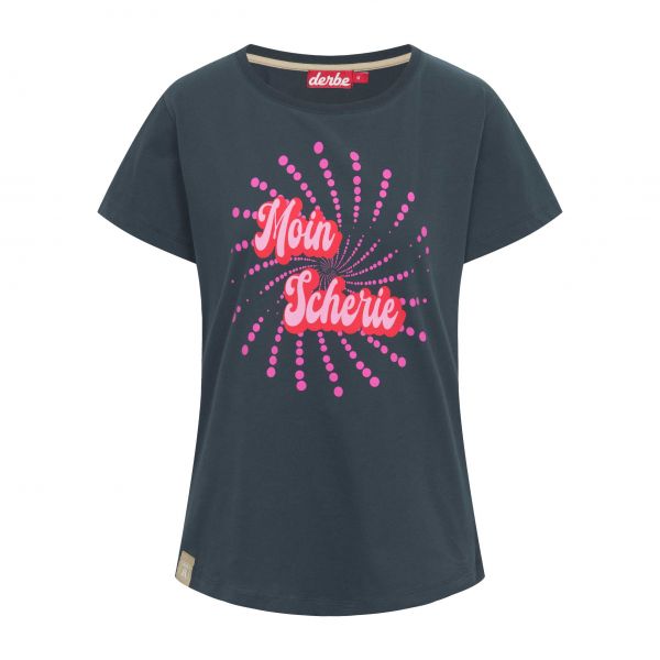 DERBE - MOIN SCHERIE - DAMEN - T-SHIRT - NAVY