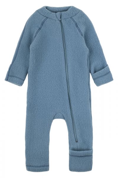 MIKK-LINE - WOOL BABY SUIT - BABY WOLLOVERALL - BURLWOOD