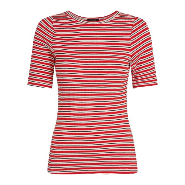 KING LOUIE - LILI TEE SURF STRIPE - DAMEN KURZARM OBERTEIL