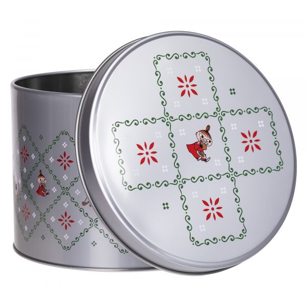 MARTINEX - MOOMIN JUBILANT ROUND TIN - BLECHDOSE -