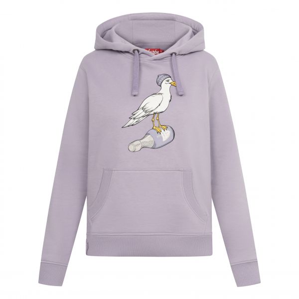 DERBE - STURMMÖWIN - DAMEN SWEATSHIRT - LAVENDER GRAY