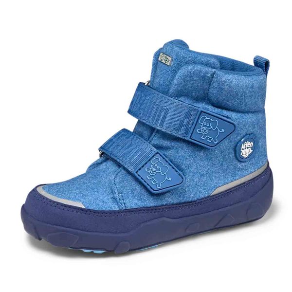 AFFENZAHN - WINTERSTIEFEL WOLLE COMFY - ELEFANT - DUNKELBLAU