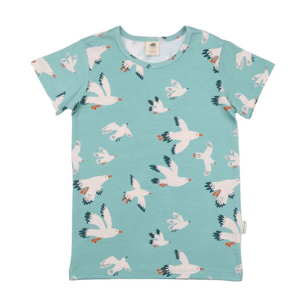 WALKIDDY - SEAGULLS-T-SHIRT - KURZARM OBERTEIL