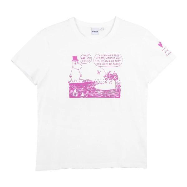 TAIMI T-SHIRT BEST MUM - DAMEN KURZARM T- SHIRT - OFFWHITE